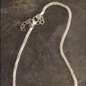 NWOT Silver Rope Chain